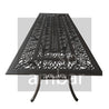 12 kişilik cast aluminyum bahçe masası